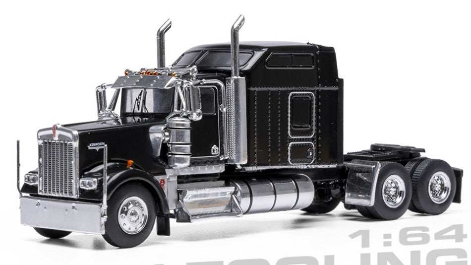 Kenworth W900 Sleeper Cab 1990 Black – Ixo Model 1:64