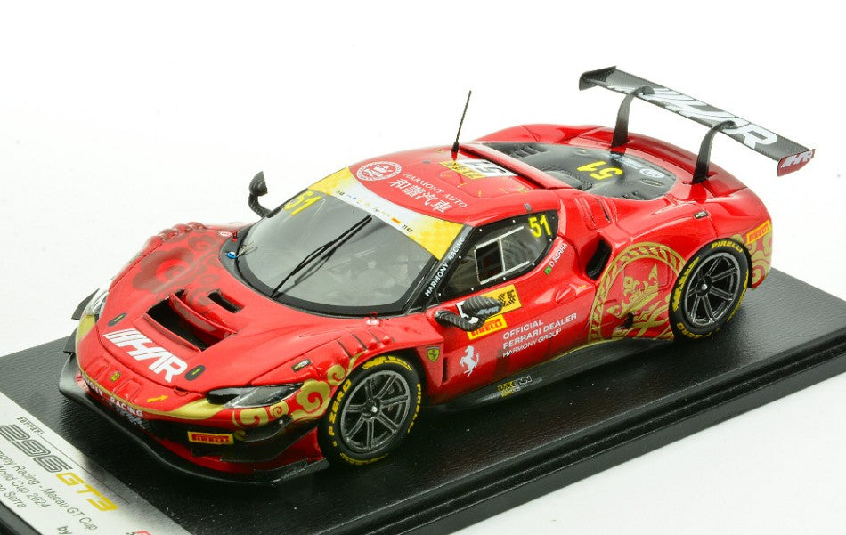 Ferrari 296 GT3 N.51 Macau GT Cup Fia GT 2024 D.G.SERRA – Looksmart 1:43
