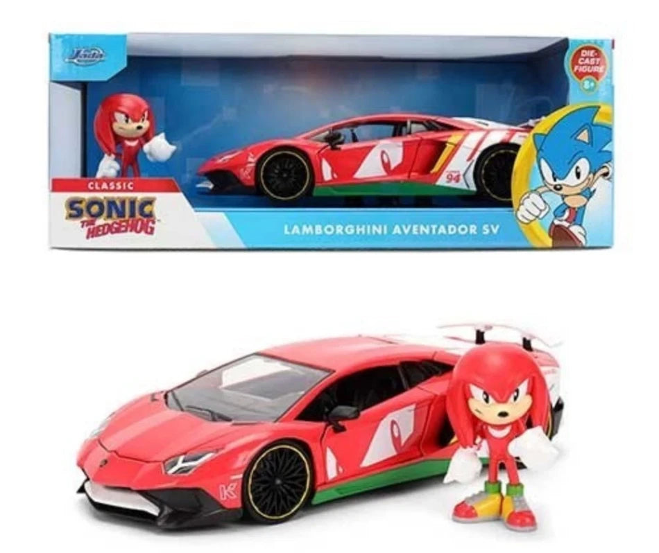 Lamborghini Aventador Sv "knuckles" W/figure – Jada Toys 1:24