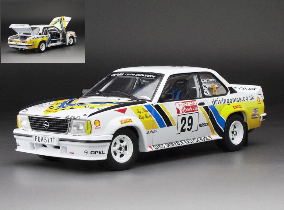 Opel Ascona 400 N.29 Track Historic Cup 2016 S.BLOMQVIST-C.THORLEY – SunStar 1:18