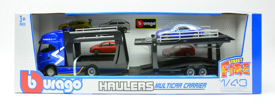 Bisarca Iveco S-way C/1 Auto – Burago 1:43