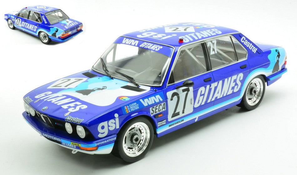 BMW 528I (E28) N.27 24H Spa 1982 Regout-Peltier 1:18 – Ixo Model