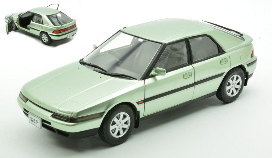 Mazda 323 F 1989 Light Green – Whitebox 1:24