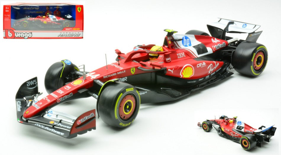 Ferrari F1 N.44 Lewis Hamilton 2025 – Burago 1:18