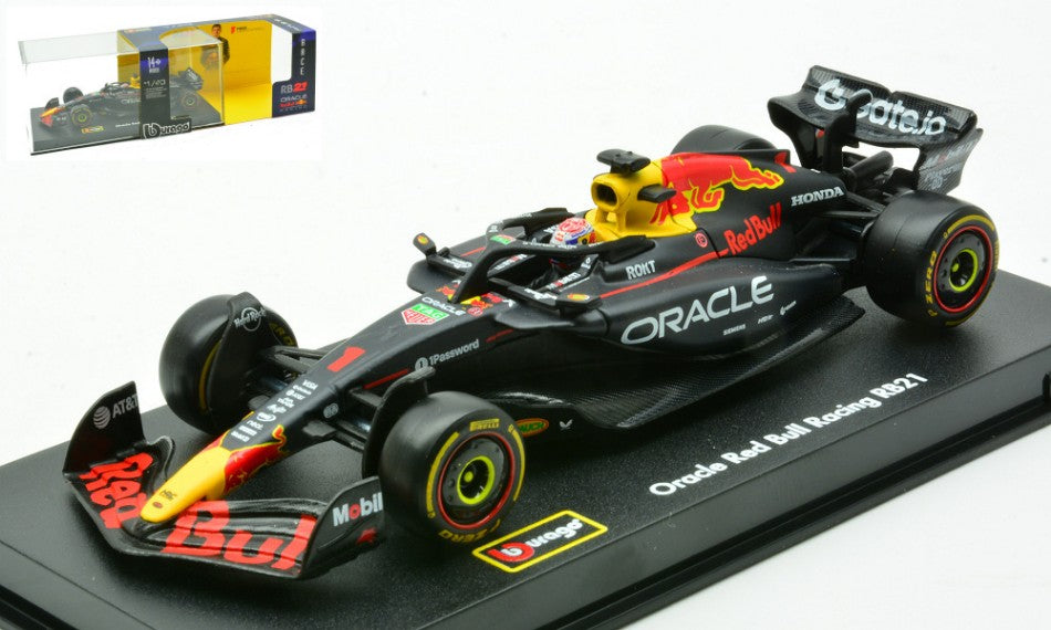 Red Bull RB21 N.1 2025 Max Verstappen Signature – Burago 1:43