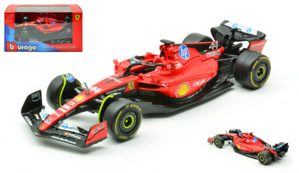 Ferrari F1 SF-23 N.44 Lewis Hamilton Test Fiorano 2025 – Burago 1:43