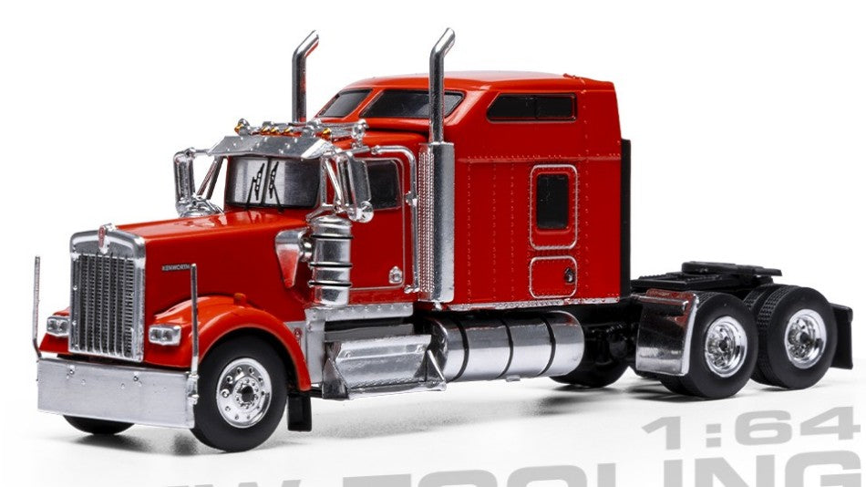 Kenworth W900 Sleeper Cab 1990 Red – Ixo Model 1:64