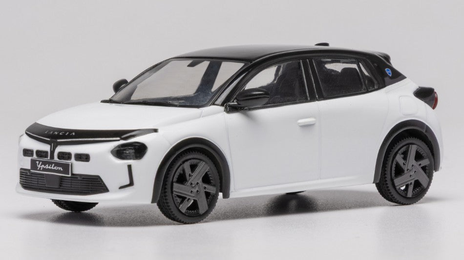 Lancia Ypsilon 2025 bianco/nero 1:43 – Ixo Model