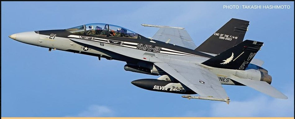 F/A-18D Hornet Vmfa-115 Silver Eagles Kit – Hasegawa 1:72