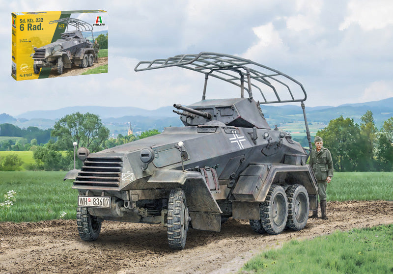 Sd.kfz. 232 6 Rad Kit – Italeri 1:72