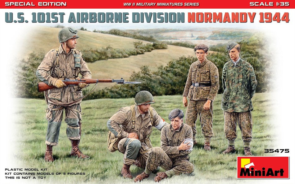 U.S. 101st Airborne Division Normandy 1944 Kit – Miniart 1:35
