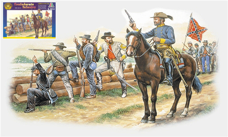 Confederate Infantry The Grays Kit – Italeri 1:72