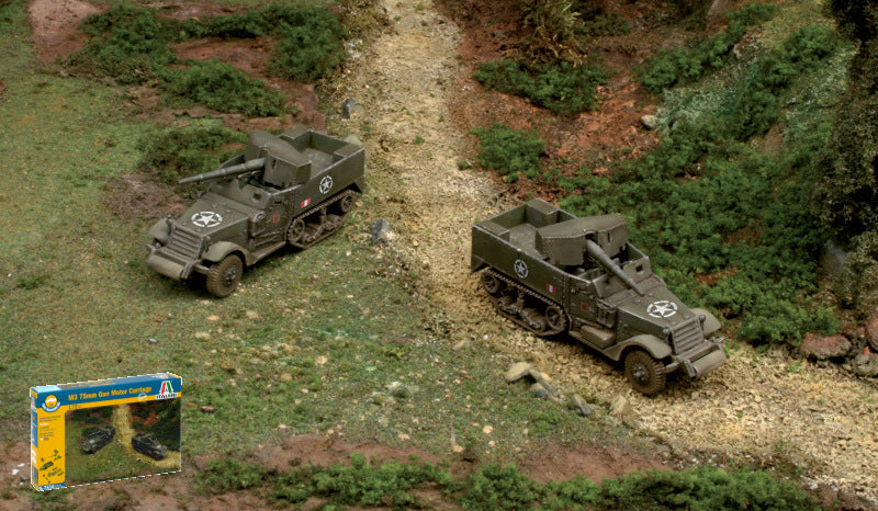 M 3 75 Mm Half Track Kit – Italeri 1:72