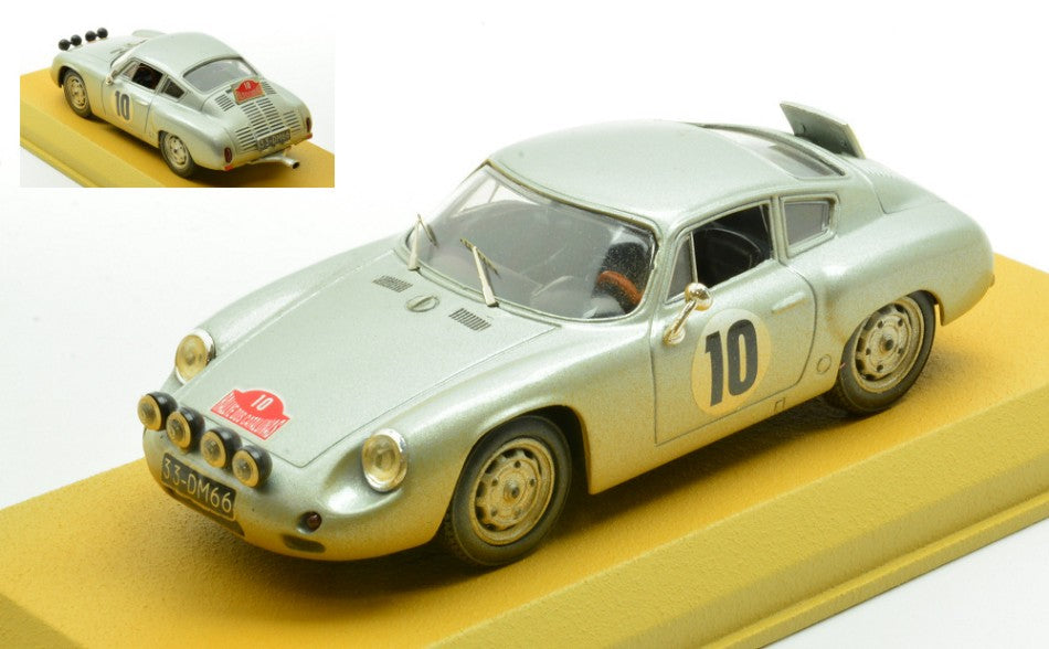 Porsche 1600 Gs Abarth N.10 Rally Catalunya 1965 Hospitalier-pirie – Best Model 1:43