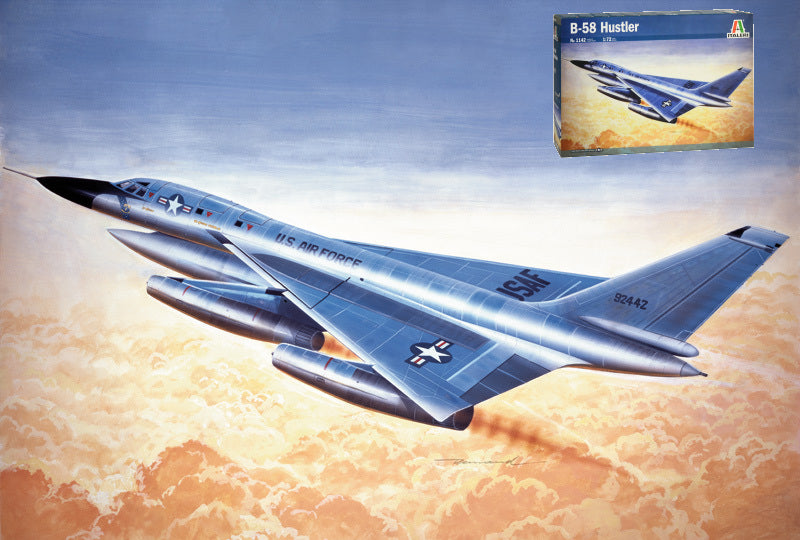 B 58 Hustler Aereo Kit 1:72 – Italeri
