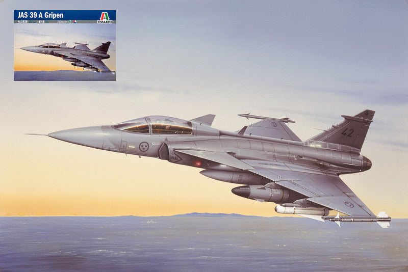 Jas 39 A Gripen Kit – Italeri 1:48