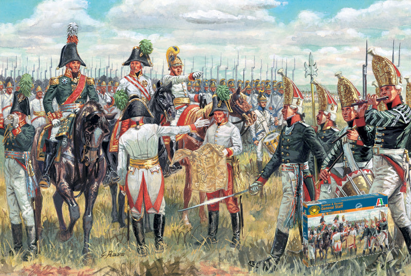 Austrian Russian All.gen.staff Kit – Italeri 1:72