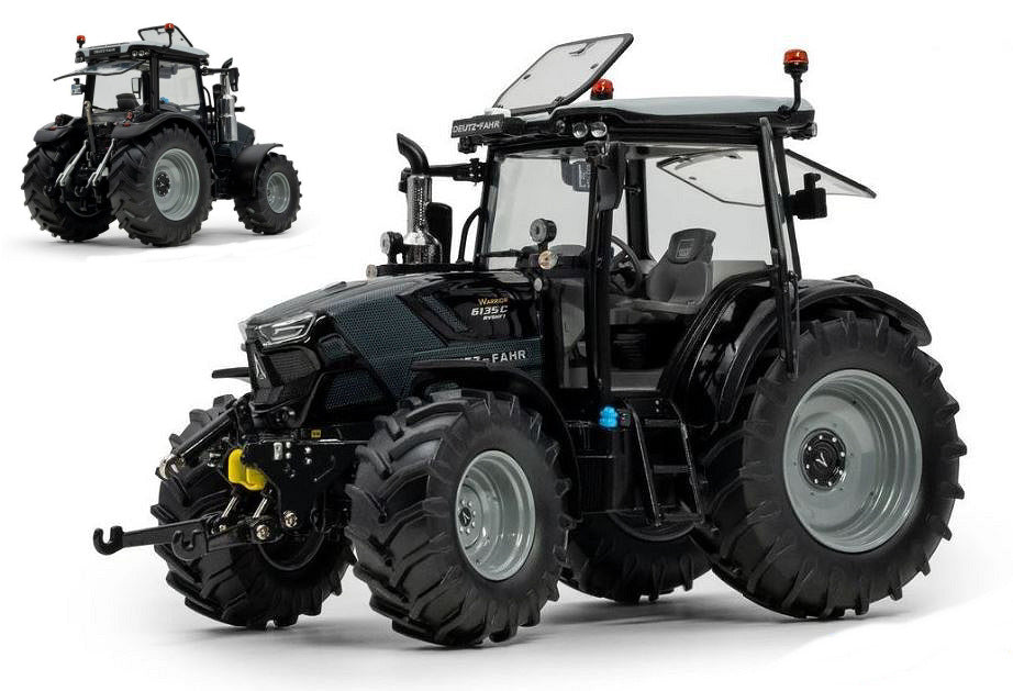 Deutz-fahr 6135 C Rvshift Warrior Black – Weise-Toys 1:32