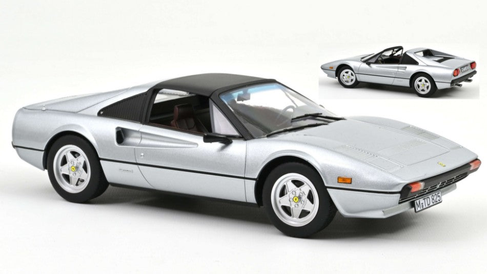 Ferrari 308 Gts 1982 argento 1:18 – Norev