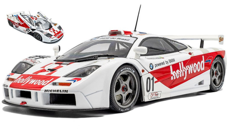 Mclaren F1 Gtr Short Tail N.1 2H De Brasilia 1996 N.Piquet-J.Cecotto1:18 – Solido