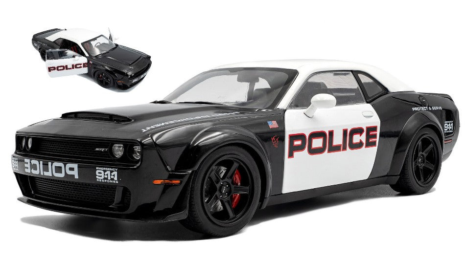 Dodge Challenger R/t Scat Pack Widebody 2023 Highway Police – Solido 1:18