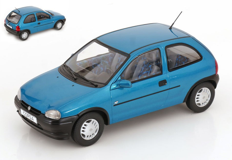 Opel Corsa B 1993 Turquoise – ModelCarGroup 1:18