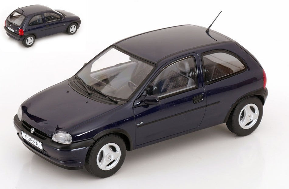 Opel Corsa B Atlanta 1993 Dark Blue – ModelCarGroup 1:18