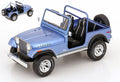 Jeep CJ-7 Laredo 1980 Blue/decals – ModelCarGroup 1:18