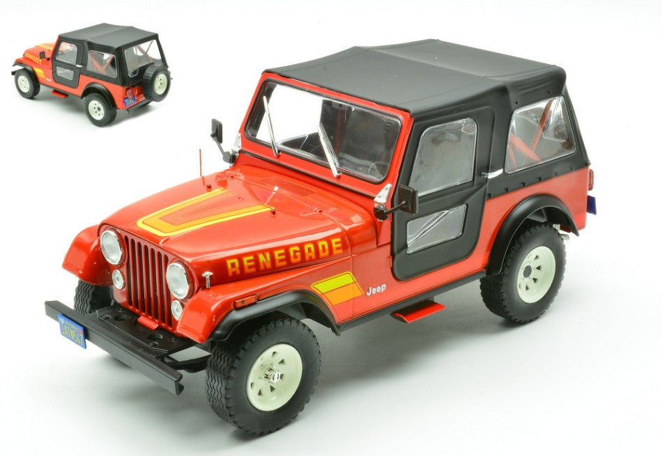 Jeep CJ-7 Renegade 1980 Red – Whitebox 1:24