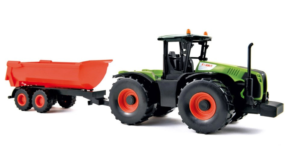 Claas Xerion 5000 W/trailer Plastigam Reprod. – Norev 1:43