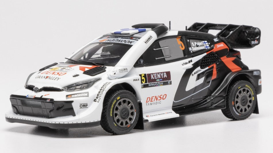Toyota Gr Yaris N.5 Safari Dally Kenya 2025 Pajari-Salminen 1:43 – Ixo Model