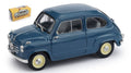 Fiat 600 1a Serie 1955-1969 Bleu Chiaro – Brumm 1:43