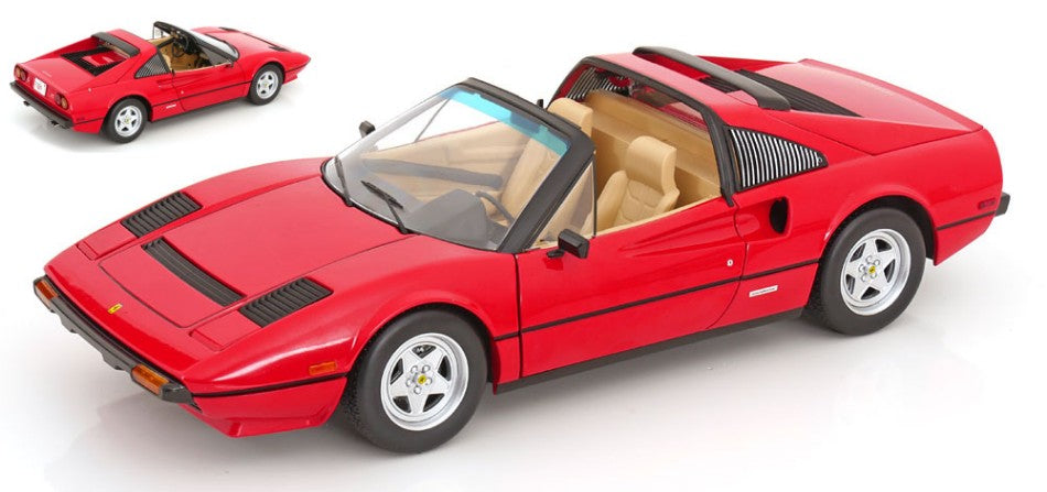 Ferrari 308 GTS QV Us-tv Series "magnum P.I."1982 Red – KK Scale 1:12