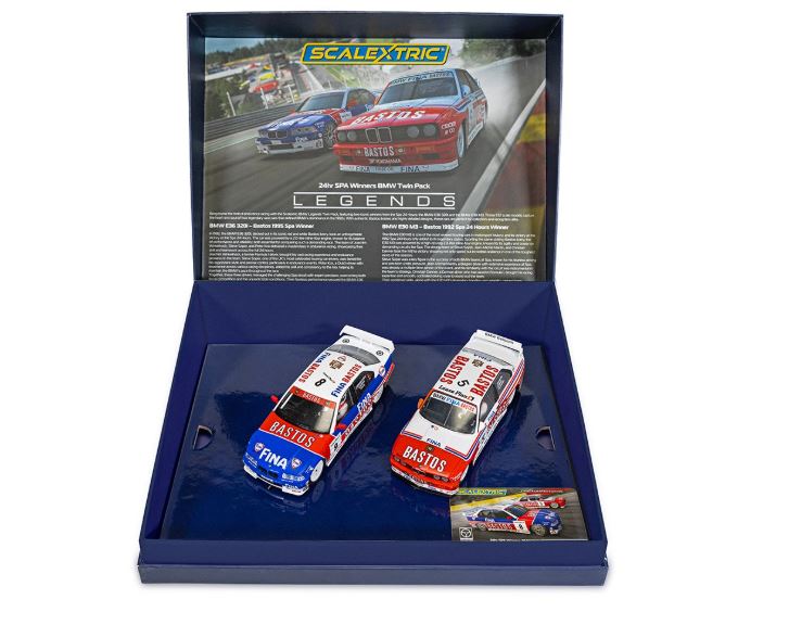 Set 2 Auto BMW Twin Pack 24 H Spa Slot – Scalextric 1:32