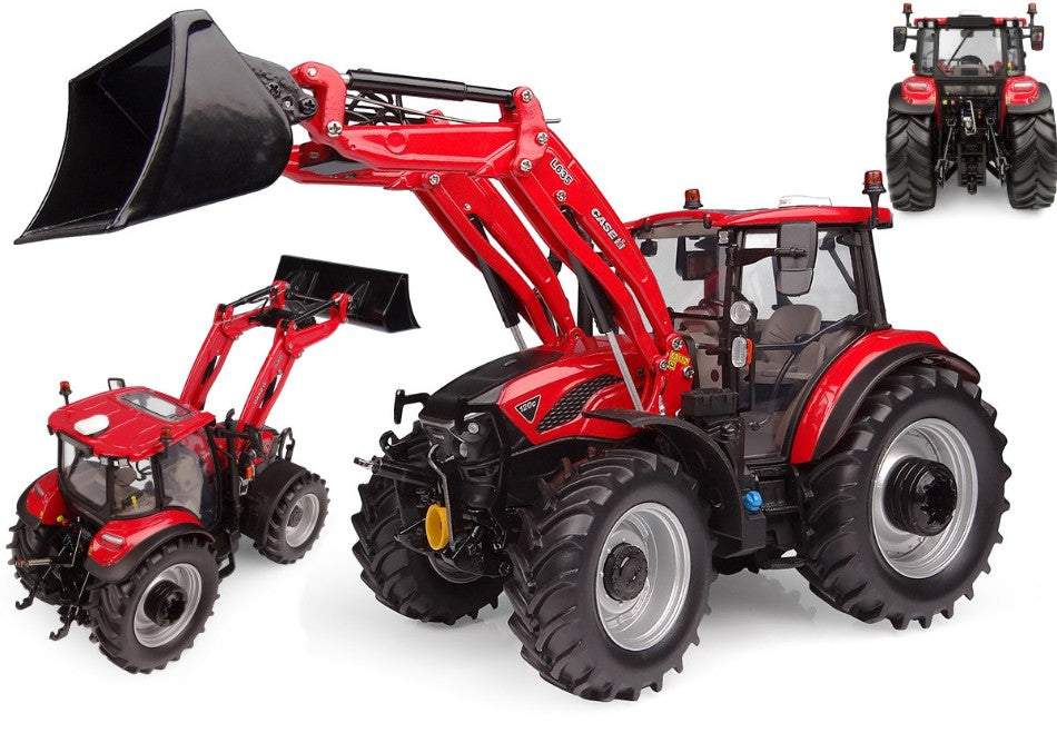Trattore Con Pala Case Ih Farmall 120C W/L635 Front Loader – Universal Hobbies 1:32