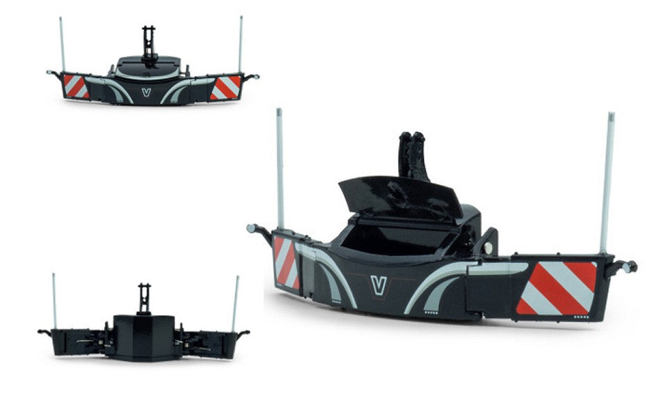 Paraurti Di Sicurezza Tractor Bumper Safetyweight Valtra Version – Universal Hobbies 1:32