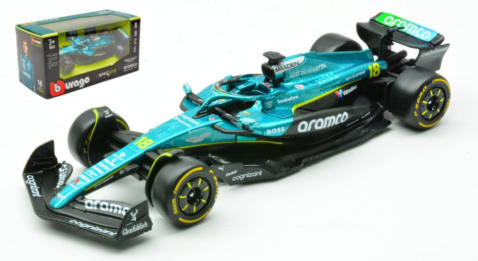 Aston Martin Amr 25 N.18 2025 Lance Stroll – Burago 1:43