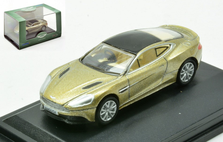 Aston Martin Vanquish Coupe' Light Bronze – Oxford 1:76