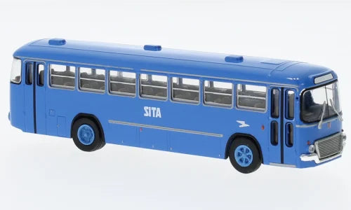 Fiat 306/3 Interurbano Sita 1972 Blue – Brekina 1:87