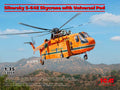 Sikorsky S-64E Skycrane W/universal Pod Kit – ICM 1:35