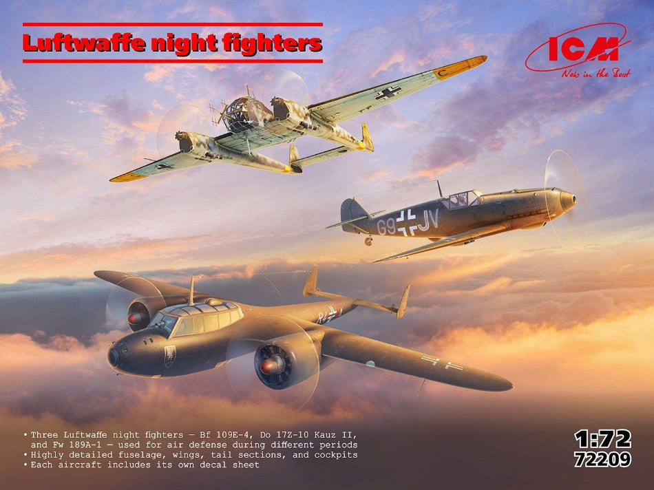 Luftwaffe Night Fighter Kit – ICM 1:72