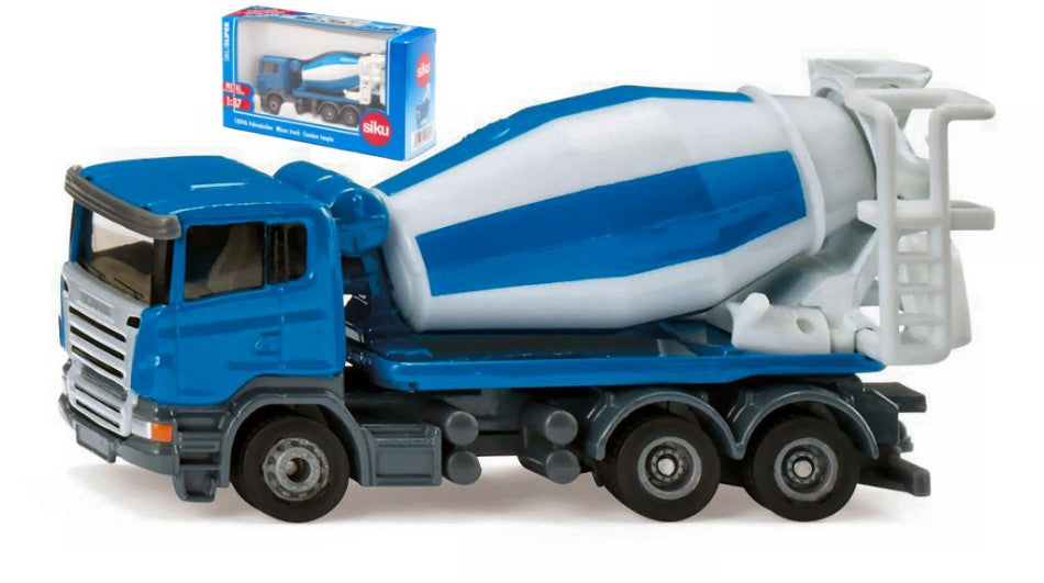 Betoniera Bianco/blu – Siku 1:87