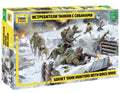 Soviet Tank Hunter W/dogs Kit – Zvezda 1:35