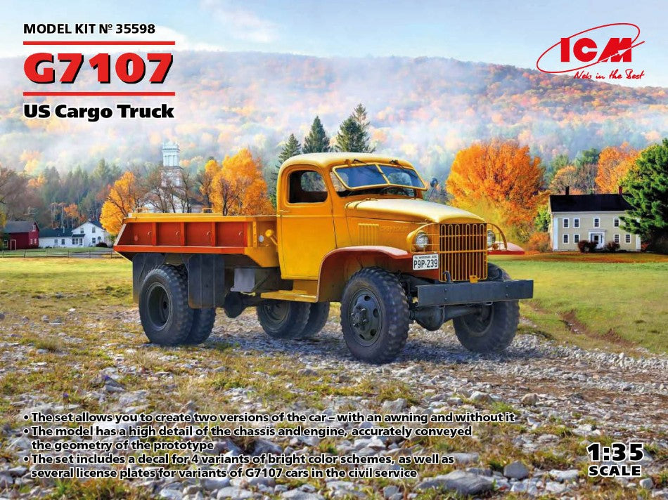 G7107 US Cargo Truck Kit – ICM 1:35