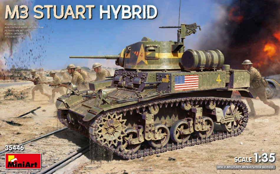 M3 Stuart Early Prod.kit – Miniart 1:35