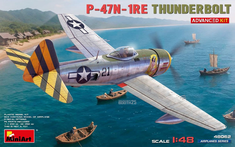 P-47N-1RE Thunderbolt Advanced Kit – Miniart 1:48