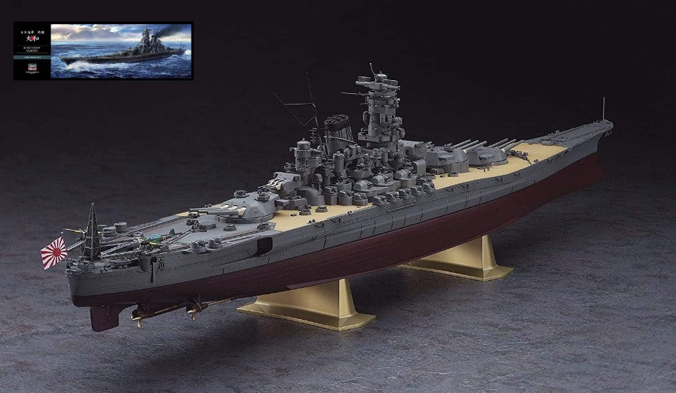 Nave Ijn Battleship Yamato 1945 Kit – Hasegawa 1:350