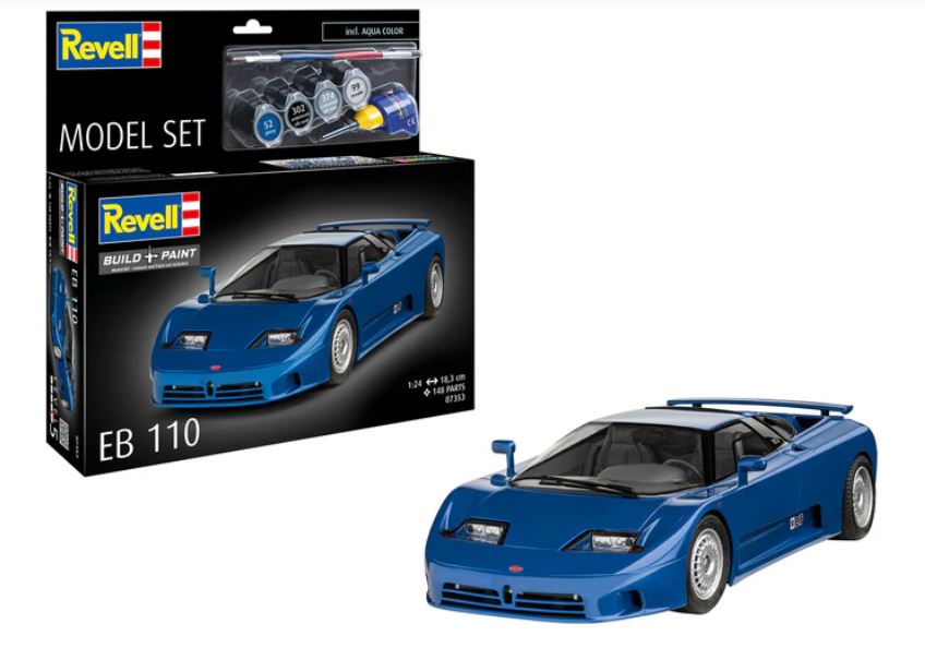 Bugatti EB110 Model Set Kit – Revell 1:24