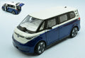 VW Id Buzz Metallic Dark Blue W/white Roof – Welly 1:24