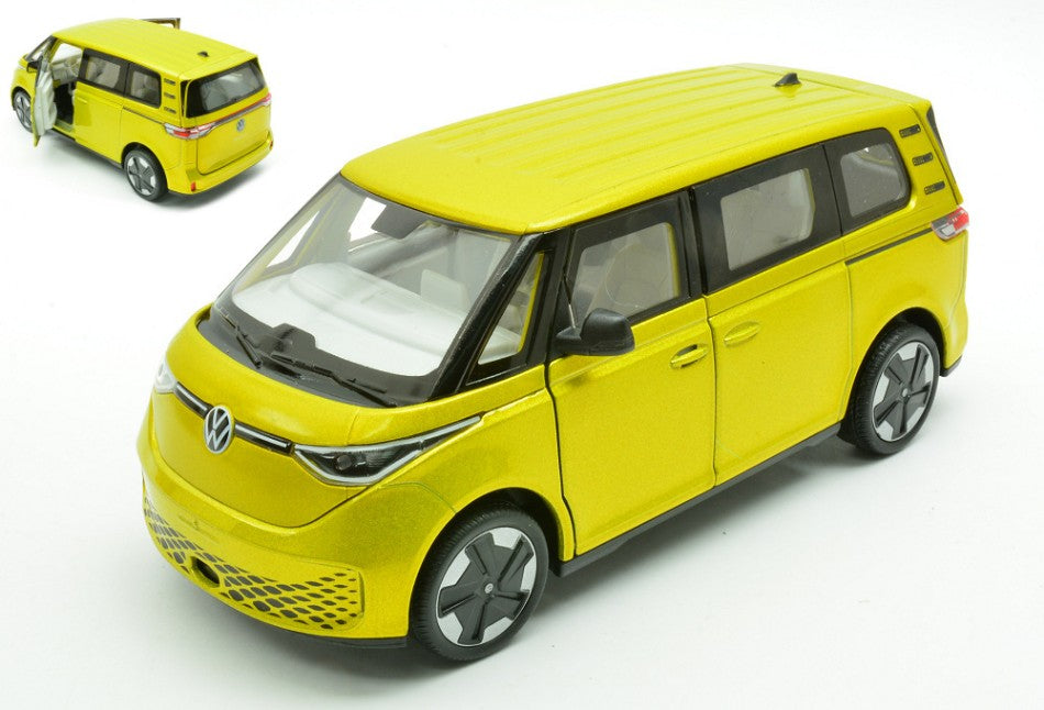 VW Id Buzz Metallic Yellow-gold – Welly 1:24